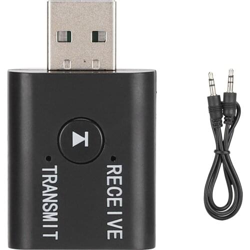 Professional YET-TR6 ABS 2 In 1 Powerful Function Bluetooth 5.0 Transmitter Receiver Independent Circuit Audio Adapter Equipment