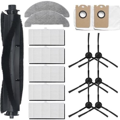 Dust Bags Colletion Mops Side Rolling Brushes Main Brush Roller Accessories Sets Parts for VIOMI S9 Robot Vacuum Cleaner