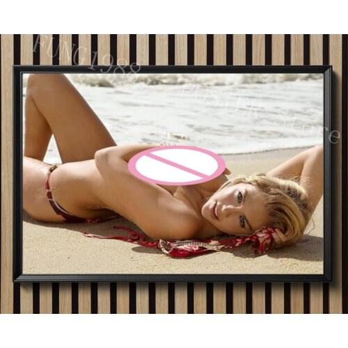 S198 Kate Upton (13) Star Sexy Beautiful Girl Model Wall Poster Prints Silk Art Painting For Home Bedroom Decor Christmas Gift