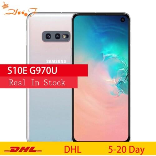 Samsung Galaxy S10e G970U1 G970U Octa Core Snapdragon 855 LTE Android Mobile Phone 5.8" 16MP&12MP 6GB RAM 128GB ROM NFC