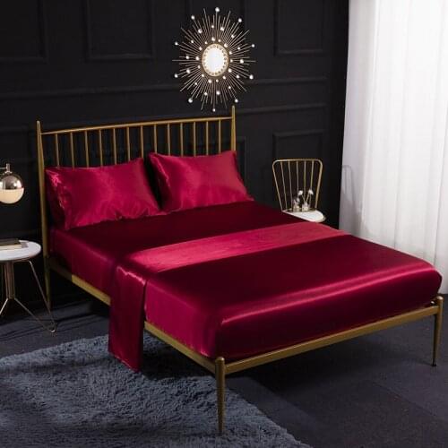 SIKADING Silk Bed Linen