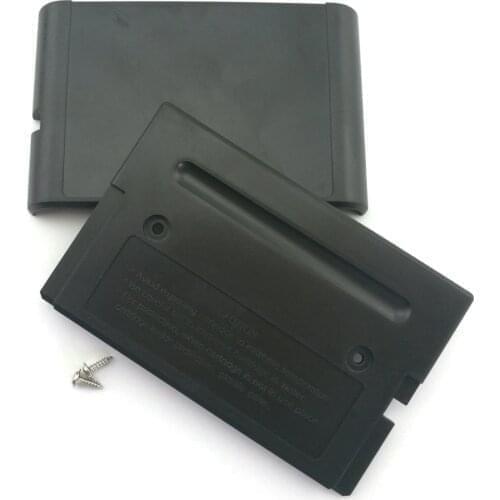 10pcs Game Cartridge Case Replacement Plastic Shell case for SEGA MEGADRIVE MD for GENESIS 2