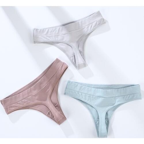 Panties for women cotton underwear female sexy underpants woman intimate thongs ladies casual Brief Fashion lingerie G-string