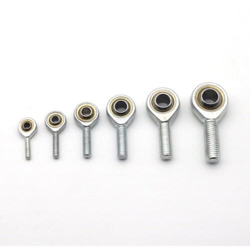 Inner hole 16mm to 25mm male SA T/K POSA Right/Left Hand Ball Joint Metric Threaded Rod End Bearing For rod