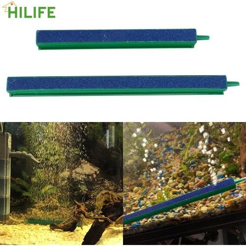 Air Pump Sand Stone Aquarium Oxygen Pump Fish Tank Aerator Pump Pump Accessories Fresh Air Stone Bubble Bar 2 Size Long strip