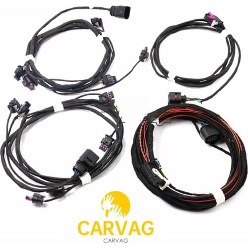 Auto Parking PLA 2.0 3.0 no sensors update auto parking 0K To 12K Install Harness Wire For Audi A3 8V