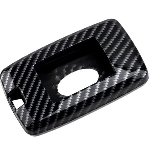 Car Black Smart Key Fob Case Shell Cover Decoration Fit For Land Rover Range Rover Discovery Jaguar XE E-PACE 2020 2021