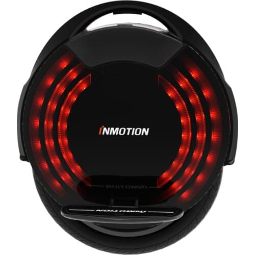 INMOTION V8F Electric Unicycle, 16-inch One Wheel Self Balancing Electric Scooter for Adults, Smart Electric Wheel with LEDs, Bu