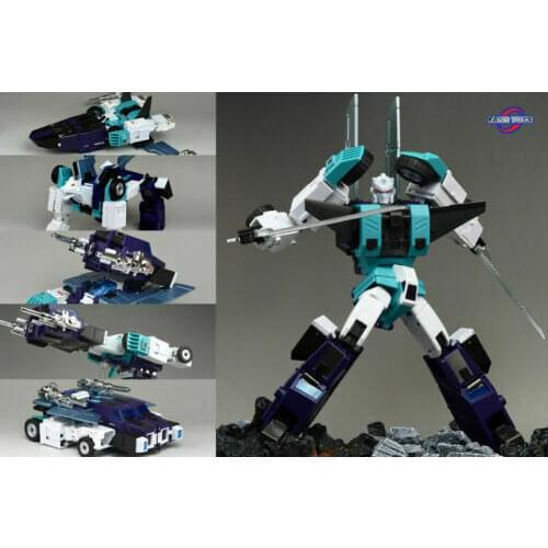 FansToys FT28 Fans Toys FT-28 Hydra Menasor Sixshot Beast Ninja Staff Action Figure New In Stock MISB