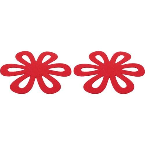 Creative Plum Flower Placemats for table Coaster Tea Cup Mats coaster Placemat home accessories kitchen Table Decor Tableware