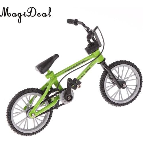 MagiDeal 1Pc Alloy Plastic Finger Mountain Bike BMX Fixie Bicycle Model for Children Boys Mountain Bike Gift Novelty Gag Toy