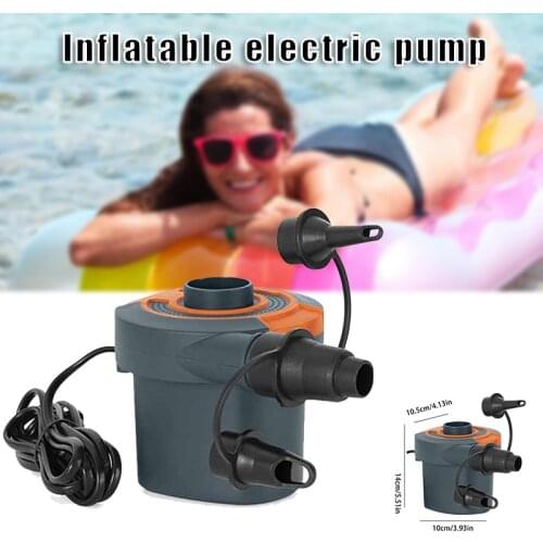 Multifunctional Inflatable Electric Pump Used to Inflate and Deflate Inflatable Beds Swimming Pool Toys Camping Mats XR-Hot
