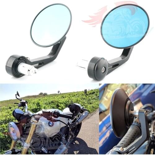 Motorcycle CNC Handlebar Bar End View Rearview Side Mirrors For SUZUKI SV650X 2018 SV650 TU250X BOULEVARD M90 M109R C90T C50 M50