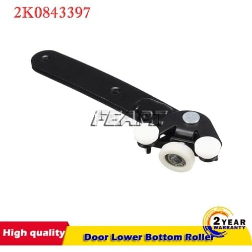 Door Lower Bottom Roller Guide Left Passenger Side For VW Caddy 2004-2010 2K0843397