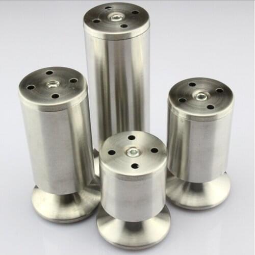 Stainless steel Cabinet Furniture Legs Sofa Coffee Table Leg 20CM High 4PCS