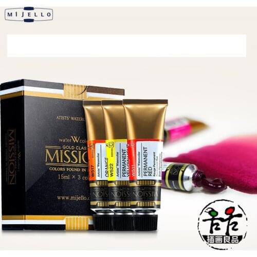 Original MILELLO watercolor paint 126 colors Art Supplies for artist paint