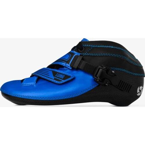 100% Original 2019 Bont Luna 2PT Speed Inline Skates Heatmoldable Carbon Fiber Boot 195mm Disctance Skating Boot Patines Shoes