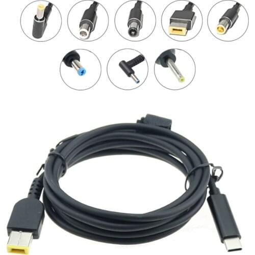 USB Type-C PD Converter Universal Laptop Fast Charging Cable DC Power Adapter for SAMSUNG Dell ASUS Lenovo Notebook Power Cable