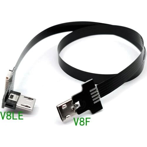 10cm 0.3 Micro USB Female to Micro USB Male F/M 5 Pin Extension Extender Date Charging Short OTG Cable Black 20CM 50CM 10CM 1m