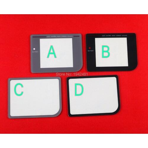 10pcs/lot For Nintendo GameBoy Zero DMG-01 For Raspberry Pi Modify Narrow Protector glass lens Screen for GB