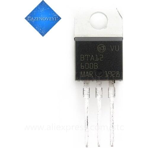 10pcs/lot BTA12-600B BTA12-600 BTA12 TO-220 new original In Stock