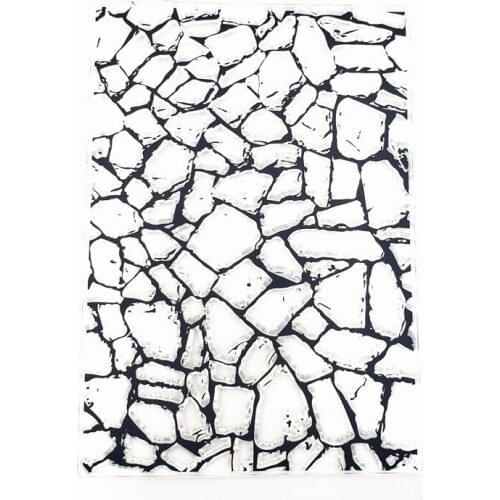 11*16 Spainsh marble Transparent Silicone Clear Stamps DIY Seal for Scrapbooking Card Making Photo Album Decorative Stamp Sheet