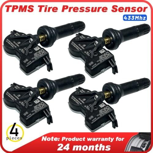 4PCS OEM 68252493AB 68105280AF TPMS 433hmz TIRE PRESSURE SENSORS FOR Jeep Renegade Grand Cherokee 2015 2016 2017 2018 2019
