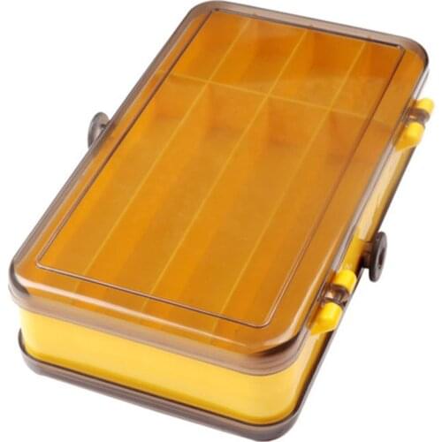 Double-sided Fishing Bait Accessories Storage Box Fishing Box Two-sided Waterproof Containers Fly Fishing Box