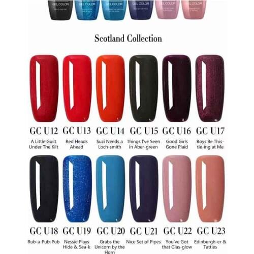 HOT Newest Nail Polish Gel Winter Collection Fall Winter 15ml Gel Polish UV Gel Varnish Gelcolor Lacquer for Manicure Nailart