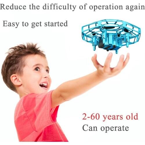 Mini RC Drone UFO Toys Infrared Sensing Control Hand Flying Aircraft Quadcopter Infraed RC Helicopter Toy Gift For Kids -40
