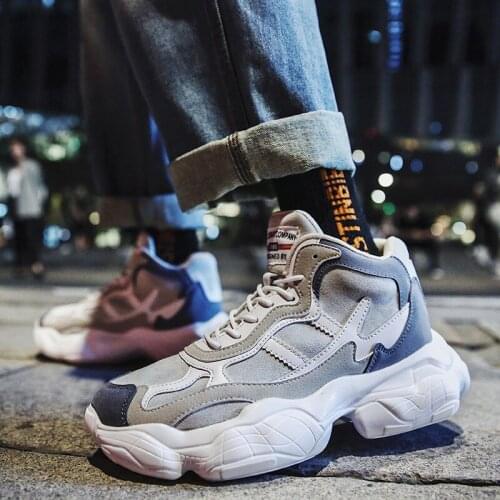 Fashion Cool Mens Casual Shoes Breathable Trend Beige Sneakers Shoes Male Lace Up Shoes For Walk Design Hollow Sneakers R10-83