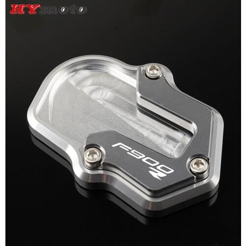 Newest For BMW F900R F900XR F900 R XR 2019 2020 Motorcycle CNC Accessories Kickstand Foot Side Stand Extension Pad Support Plate