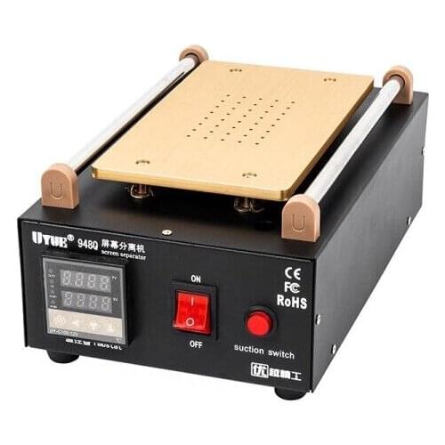 UYUE 948Q Built in Vacuum Pump Metal Body Glass LCD Screen Separator Machine Kit With silicone mat for Iphone Huawei Oppo
