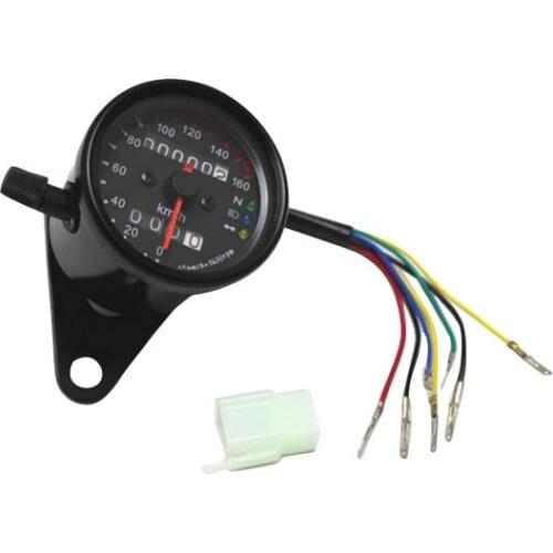 LCD LED Backlit Odometer Speedometer Tachometer for Motorcycle Bike Scooter
