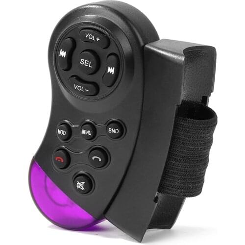 11 Key Portable Remote Control Universal Car Multimedia Player Wireless Steering Wheel Remote Control Car Radio Aaa Battery