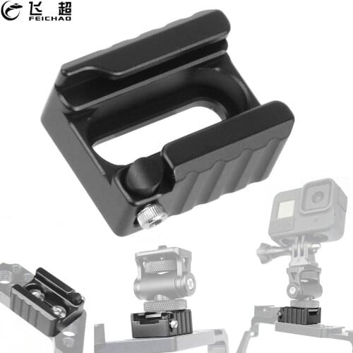 Universal Cold Shoe Mount Adapter Quick Release Mounting Screw for Camera Cage Rig / Microphone LCD Monitor Bracket Plate Kit
