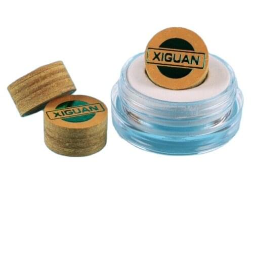 XIGUAN Pool Cue Tip Billiard Tip Professional Billiard Accessories for Billiards Players Snooker Tip Billiard Spain Leather Tip