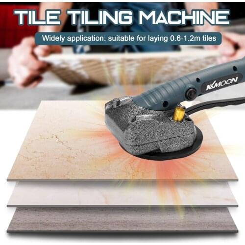 10-150Hz Wireless Tile Tiling Machine Wall Floor Tiles Laying Vibrating Tool Brick Wall Tile Tool with 100*100mm Suction Cup