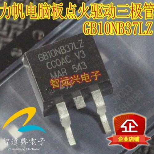 10PCS/LOT STGB10NB37 GB10NB37LZ V3 D2PAK TO-263 transistor For Lifan car engine computer board IGBT