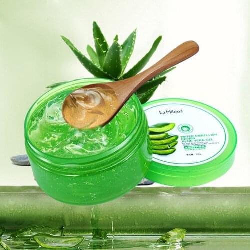 200g LAMILEE Natural Aloe Vera Smooth Gel Acne Treatment Face After Moist Face Sun Skin Repair Care For Hydrating Dropship I4F2