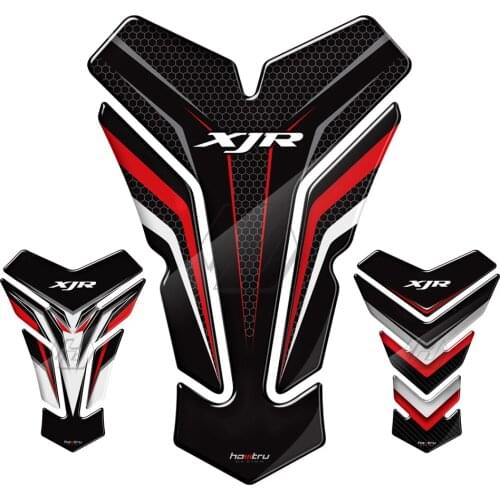 3D Resin Motorcycle Tank Pad Protector Sticker Case for Yamaha XJR XJR400 XJR1300 Models