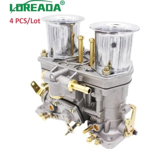 4 PCS X Brand New OEM 44IDF Carburetor With Air Horn Fits For VW Fiat Porsche Bug Beetle Replace Weber Carb 44 IDF