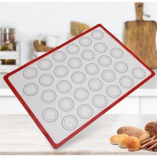 Non-Stick Silicone Baking Pad Macaron Oven Mat Sheet Liner Pastry Kneading Dough Cookie Biscuits Bread Baking Mat Kitchen Tools