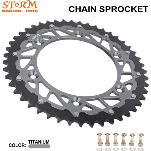 Motorcycle 47T CNC Chain Sprocket For BMW G310 R F650 Funduro ST Strada F650 Dakar GS Dakar GS Sertao 1994-2015 2016-2018 94-18