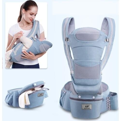 New born 0-48 Month Ergonomic Baby Carrier Infant Hipseat Carrier 3 In 1 Front Facing Kangaroo Baby Wrap Sling bag Dropshipping