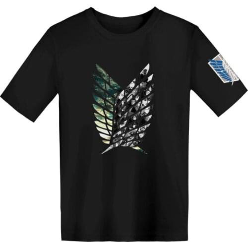 2020 Final Season ATTACK on TITAN Tshirt O-neck Tshirt Boys&girls Short Sleeve Casual Harajuku Unisex Clothes