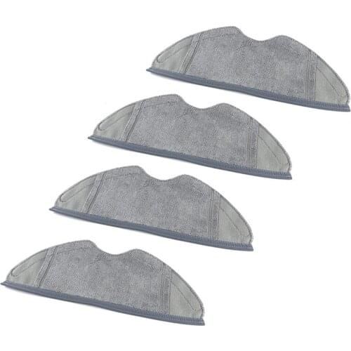 Hot TOD-for 360 S7 Robot Vacuum Cleaner Mop Cloth Vacuum Cleaner Spare Parts Accessories Replacement Cleaning Mop Cloth 4Pcs