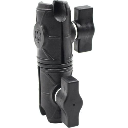 Composite Double Socket Swivel Arm for 1" Ball Base