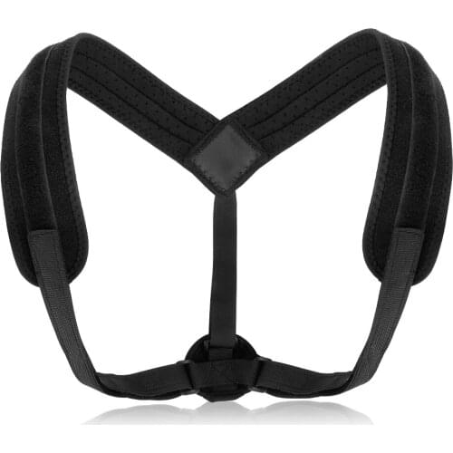 Upper Back Posture Corrector Clavicle Support Belt Back Slouching Corrective Posture Correction Spine Braces Supports Health