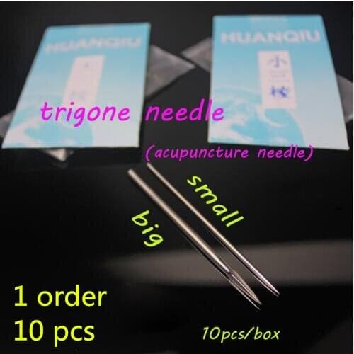 Medical use stainless steel non-disposable acupuncture bloodletting needle cupping use needle Trigonometric needle Remove acne